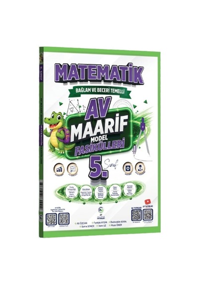 5. Sınıf Matematik Maarif Model Fasikülleri Av Yayınları