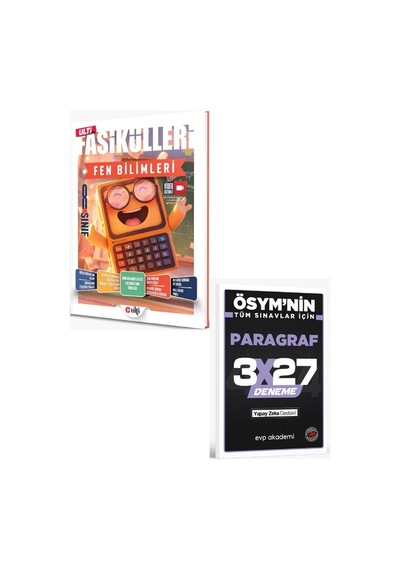 Ulti 2027 8. Sınıf Fen Bilimleri Ulti Fasikülleri+ Evp Akademi Paragraf
