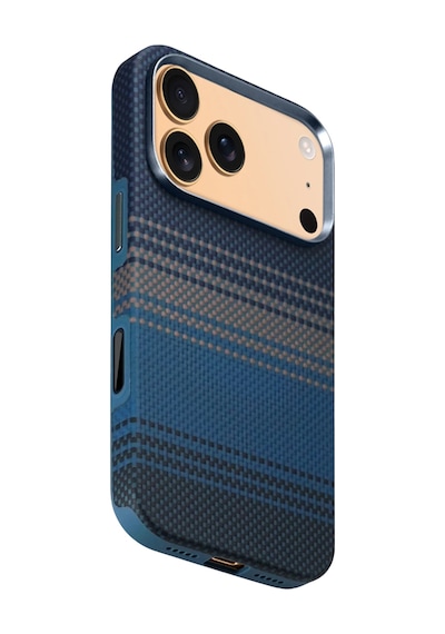 Apple Uyumlu iPhone 17 Pro Max Hbc-377 Kevlar Slim Magsafe Kapak - Ay Doğumu