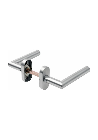 Assa Abloy Ahw600ll00 Çift Taraflı Basma Kol Seti Yangın Dayanımlı