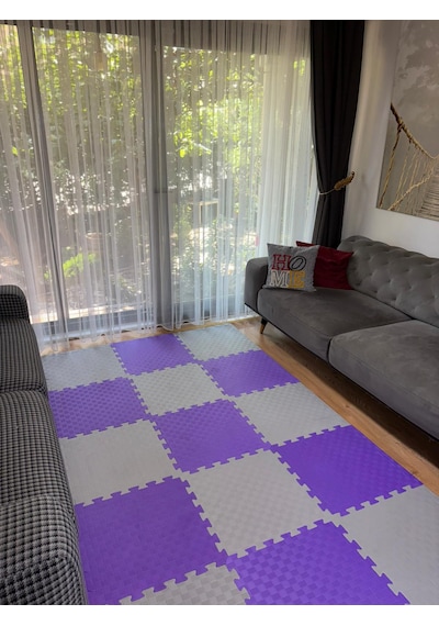 Tatami Zemin Minderi 13mm 50x50 15adet-2eşit Renk Gönderilecek