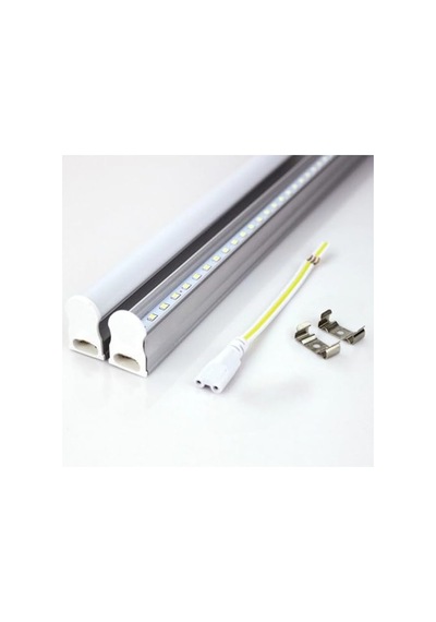 220 Volt Elektrik İle Çalışan Mutfak Tezgah Altı Led Bant Armatürü, 5 Watt 10 Parça Siyah
