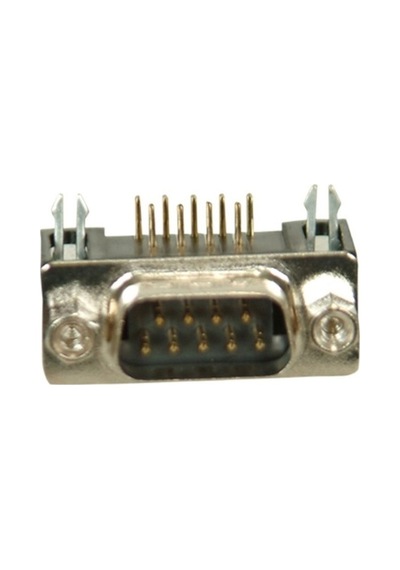 Ayt 9 Pin Erkek D Sub 90 Derece Konnektör