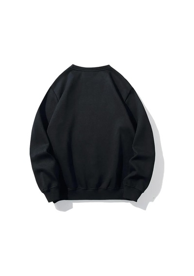 Brz Collection Unisex Oversize Evolving Coolane Sweatshirt Siyah