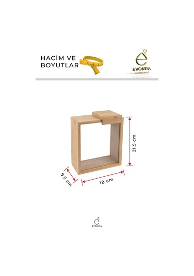 1650 Ml Bambu Kapaklı Erzak Kabı Bakliyat Saklama Kabı Mutfak Organizer Tekli Saklama Kutusu 6 Adet Kahverengi