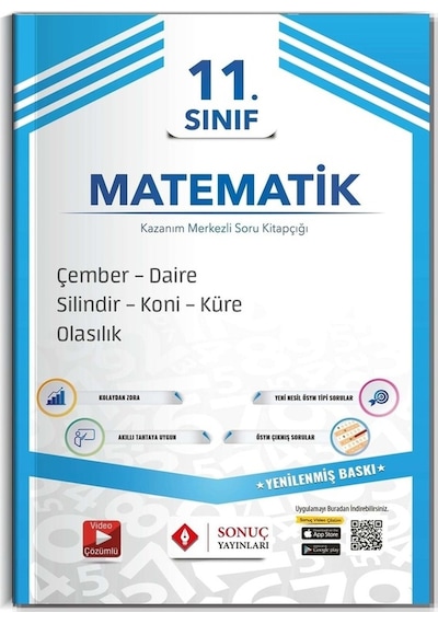 Sonuç Yayınları 11.Sınıf Matematik Modüler Set (553653604)