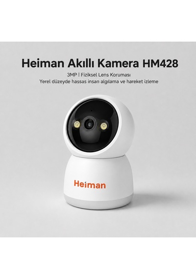 Hm-428 Wifi Gece Görüşlü Speed Dome Ip Ptz Akıllı Bebek Bakıcı Ka