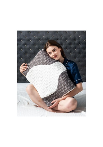 Whiteblanco Oasis Ortopedik Deluxe Uyku Yastığı Sku: Zeus8690010184290 Açık Gri