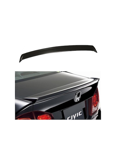Honda Civic Fd6 Bagaj Üstü Spoiler Piano Black 2006-2011