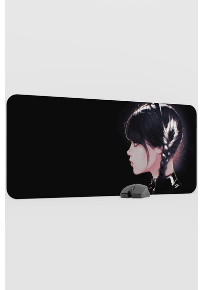 Wednesday 2 V5 90x40 Xxl Gaming Kauçuk Kaymaz Taban Mouse Pad Fare Altlığı