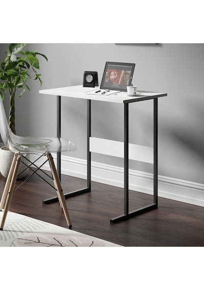 Ceramical MSE2 Çalışma Masası, Bilgisayar Masası, Ofis Masası - Beyaz