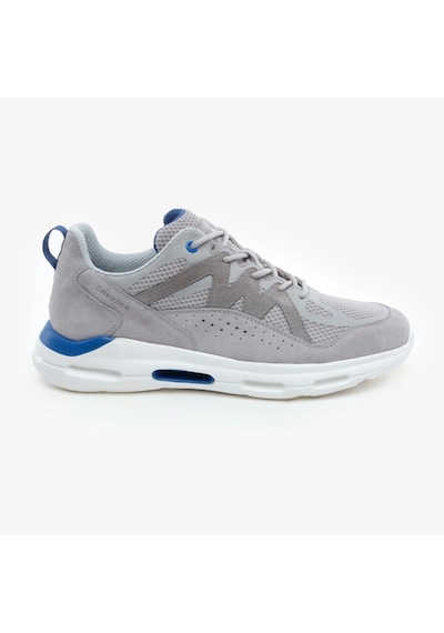 Greyder 18400 A.gri Hakiki Deri Erkek Sneaker Spor Ayakkabı Gri