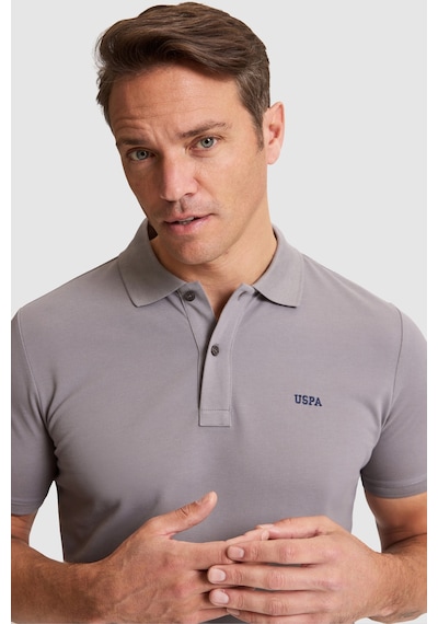 U.s. Polo Assn. Erkek Gri Tişört Basic 50326963-vr024