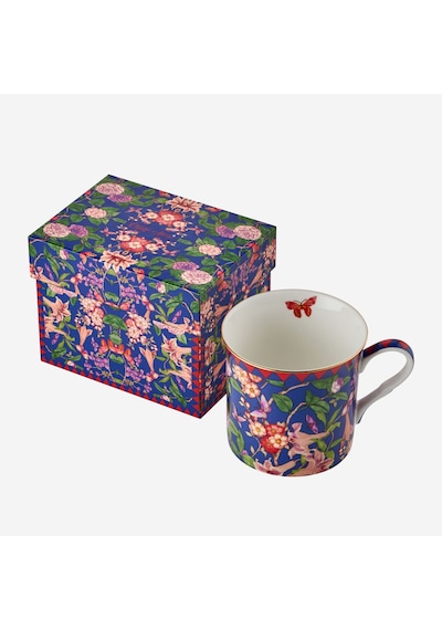 Chiara Alessi Mavi Porselen Kupa 300 Ml