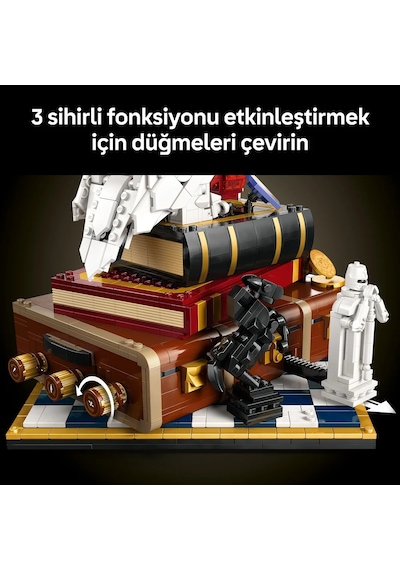 LEGO® Harry Potter™ Felsefe Taşı – Koleksiyoncu Versiyonu 76466 - Yetişkinler için Figür İçeren Model Yapım Seti (1571 Parça)
