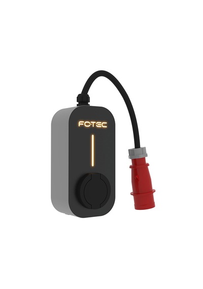 Fotec Visio Go-e 22kw Taşınabilir Elektrikli Araç Şarj İstasyonu - Monofaze Dönüştürücü Adaptörlü, Type 2, Trifaze, Yerli Üretim Hızlı Şarj Cihazı 22 kw