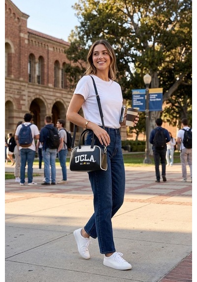 Ucla Kadın El Ve Çapraz Çanta 05uc26y9011 Siyah