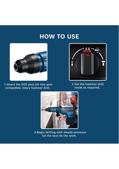 Bosch Sds-plus-1 Kırıcı Delici Matkap Ucu,18 460 Mm, 1 Adet