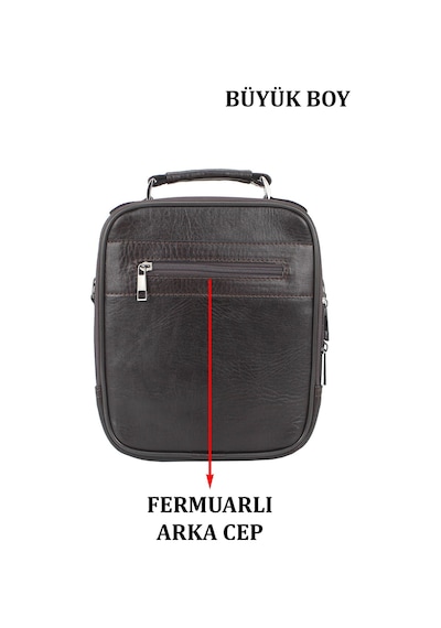 Case Club Kasalı Erkek El Ve Omuz Çantası Siyah Büyük Boy