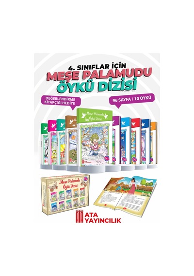 Ata Yayıncılık Meşe Palamudu Öykü Dizisi ( 3 Ve 4. Sınıflar