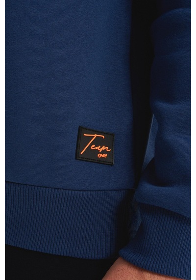 AR-MA Arma Erkek Regular Fit Basic 3 İplik Şardonlu Bisiklet Yaka Sweatshirt Pamuk Polyester Karışımlı K30124603302 İndigo-i1 AR-MA Arma Erkek Regular Fit Basic 3 İplik Şardonlu Bisiklet Yaka Sweatshirt Pamuk Polyester Karışımlı K30124603302 İndigo-i1