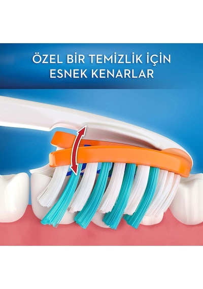 Oral-B Diş Fırçası Pro-Flex 3 Boyutlu Beyazlık Luxe 40 Orta