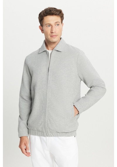 Altınyıldız Classıcs Erkek Grı Pamuklu Standart Fit Normal Kesim Gömlek Yaka Diagonal Desenli Cepli Sweatshirt Gri Altınyıldız Classıcs Erkek Grı Pamuklu Standart Fit Normal Kesim Gömlek Yaka Diagonal Desenli Cepli Sweatshirt Gri