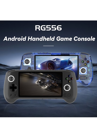 Anbernıc Rg556 Retro El Oyun Konsolu, 5. 4 8 İnç Ips Screen Android 13 Dokunmatik Ekran Destekli