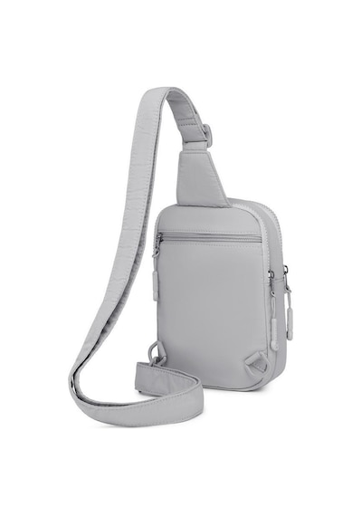 Smart Bags Mikro Poly Kumaş Kadın Bodybag Postacı Çantası 3337 Gri