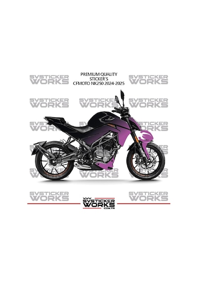 Cfmoto Nk250 Gen 2 Kaplama Sticker Çift Renk Motor Kaplama Modeli Hazır Kit Yüksek Kalite 62846974