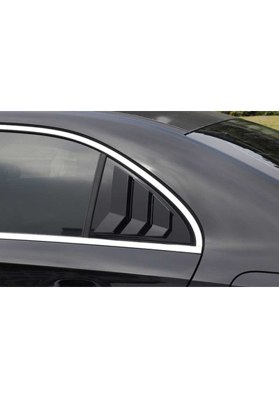 Mercedes W177 A Serisi 2019+ Kelebek Cam Kaplama - Piano Black
