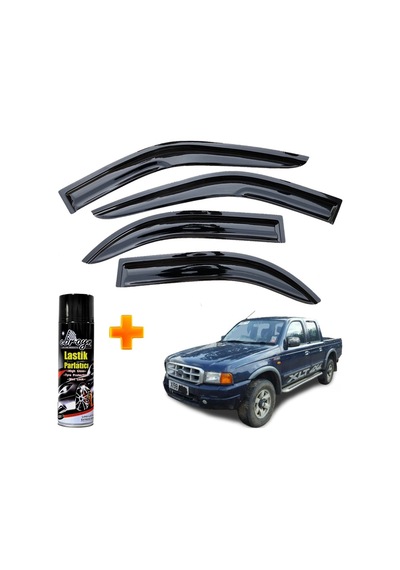 Ranger Mügen Cam Rüzgarlığı 1999-2009 Arası 4 Lü Takım +500ml Lastik Parlatıcı