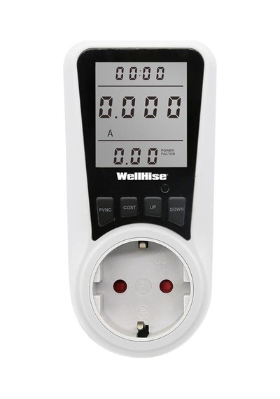Pm004+ Wattmetre 16a 3680w Elektrik Tüketimi Ölçer