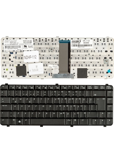 HP Uyumlu 510, 511, 515, 516, 610, 615 Notebook Klavye (Siyah Tr)