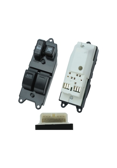 Toyota Corolla Uyumlu 1999-2001 Çiftli Sol Cam Dügmesi 253447167