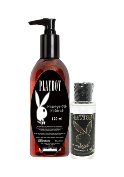 Playboy Aromaterapi Natural Massage Oil 120 Ml + Natural Aromalı Massage Vücut Masaj Yağı 50 Ml