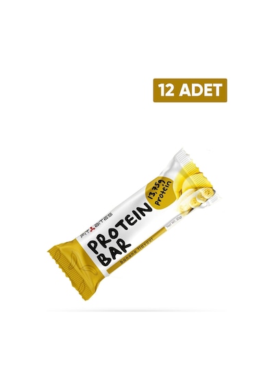 Protein Bar 50 Gram X 12 Adet - Banana Muz Aromalı