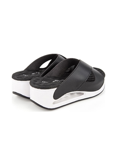Muya Penelope Anatomik Air Max Taban Kadın Terlik Siyah-Beyaz 37