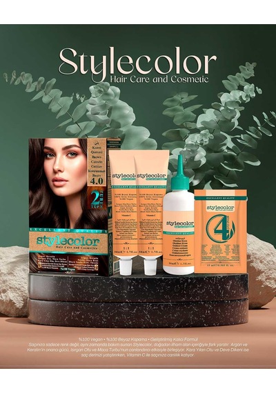 Stylecolor Bitkisel İçerikli Vegan Krem Saç Boyası 68085563