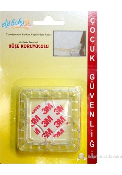 Askıcım Köşe Koruyucu Ms176 Şeffaf