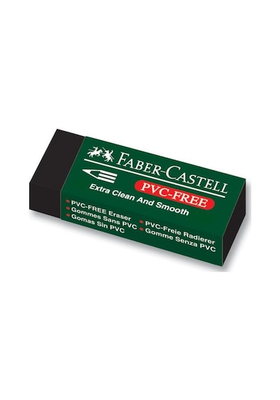 Faber Castell 188920 Büyük Boy Silgi Siyah