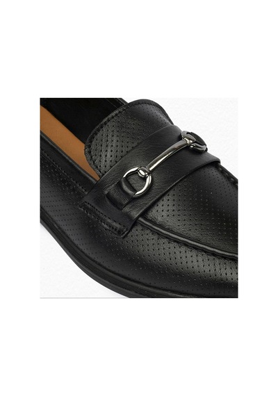 Greyder 59017 Zn Deri Comfort Casual Kadın Ayakkabı Siyah