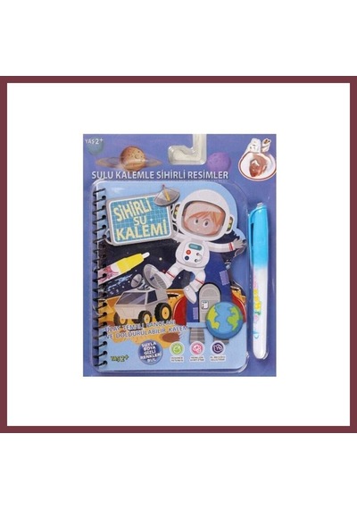 Storeşahin Bk002 Sihirli Boyama Kitabı Shn0720 Çok Renkli
