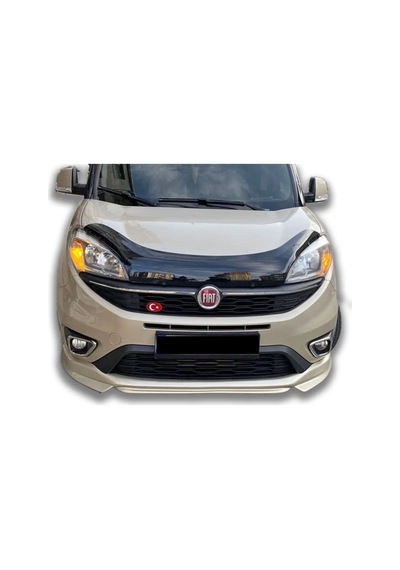 Fiat Doblo D4 Ön Ek 2015 - 2021 Mat Siyah Plastik Ön Karlık