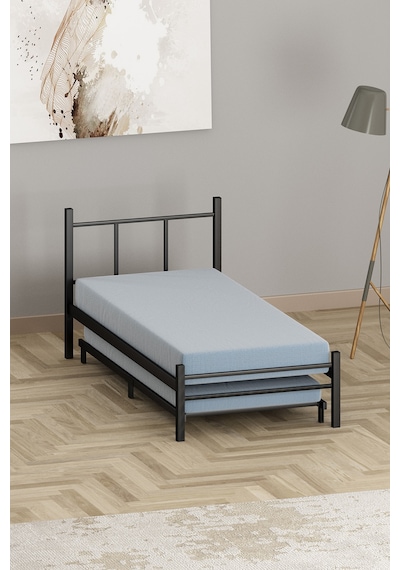 Mobpazar Yavru Metal Karyola 80 x 180 CM Siyah