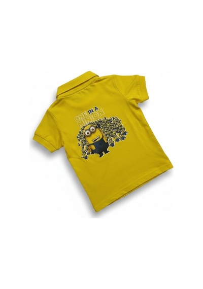 Miniş One-in-a-minion Küçük Irk Köpek Pike Kumaş Polo T-shirt-21586