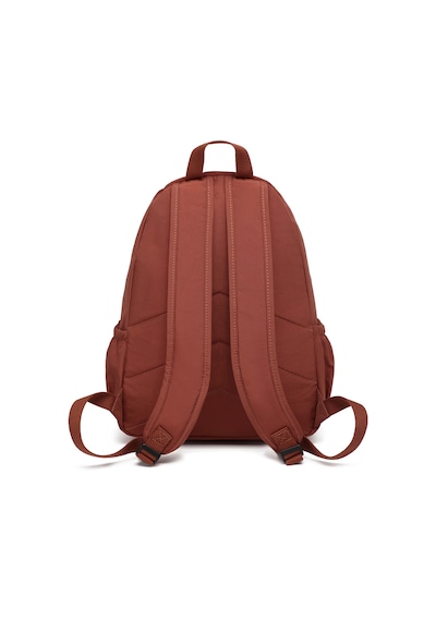 Büyük Boy Laptop Bölmeli Su Geçirmez Krınkıl Kumaş Çanta Kiremit Çok Renkli