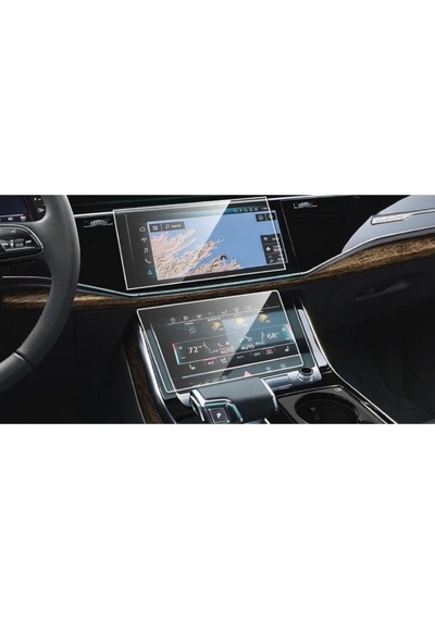 Audi Q7 2025 Navigasyon,multimedya Ve Alt Kontrol Paneli Uyumlu Nano Ekran Koruyucu