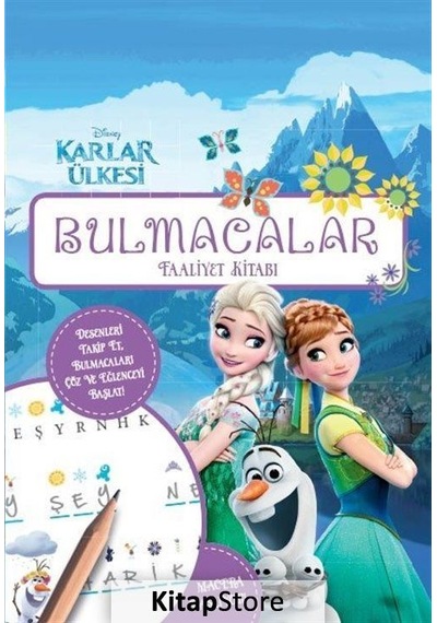 Karlar Ülkesi-Bulmacalar Faaliyet Kitabı- Doğan ve Egmont Yayıncılık