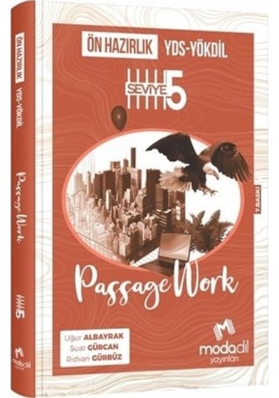 Modadil Yayınları YDS  -  Yökdil Ön Hazırlık Passagework Seviye 5 -  Modadil Yayınları